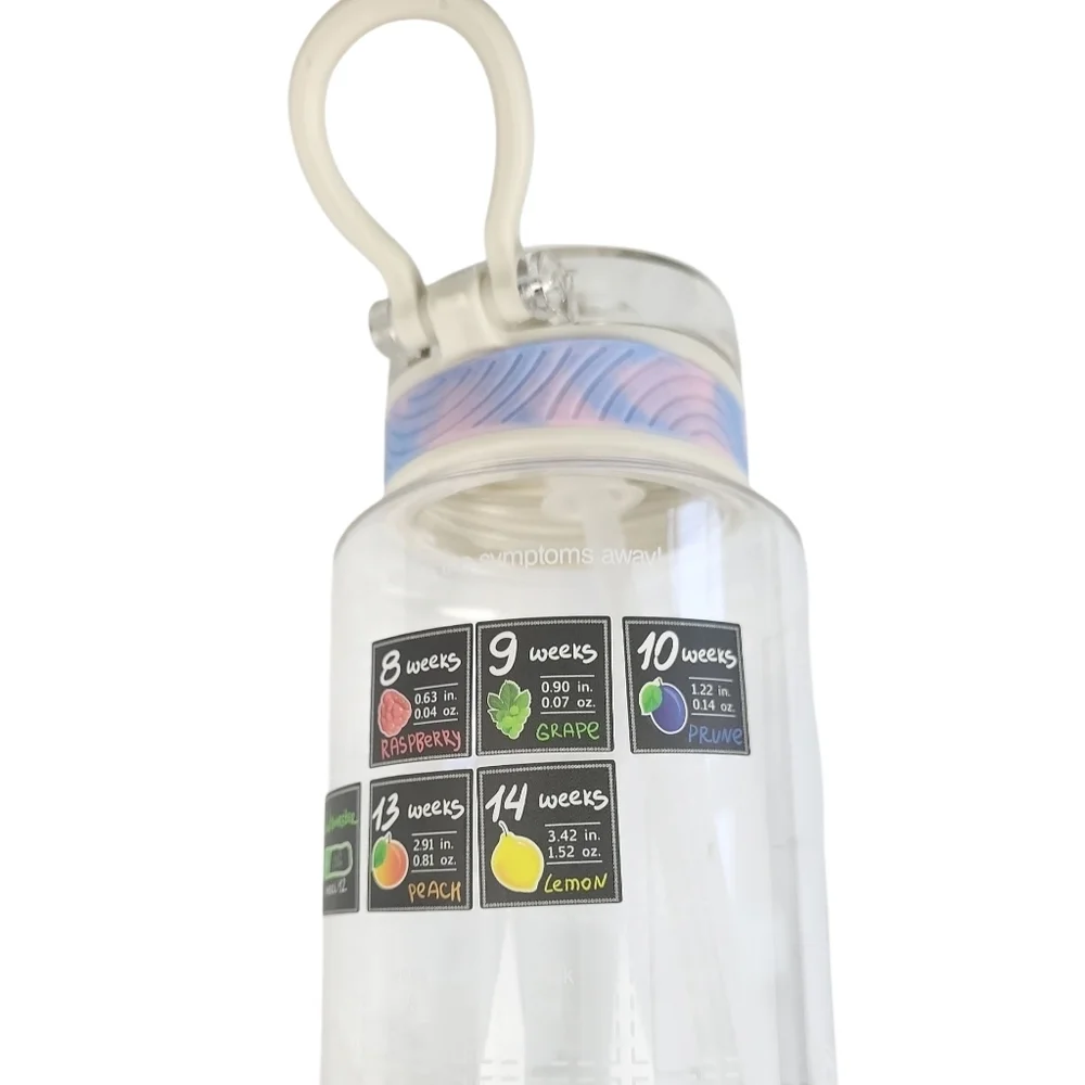 Water Bottle Tracker for Pregnancy Must-Have First Trimester Essentials